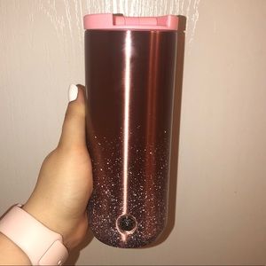 Pink Rose Gold 2020 Starbucks Tumbler